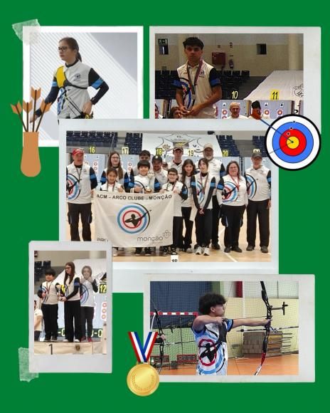 Atletas da Freguesia de Pias Brilham no Campeonato Nacional de Sala de Tiro com Arco