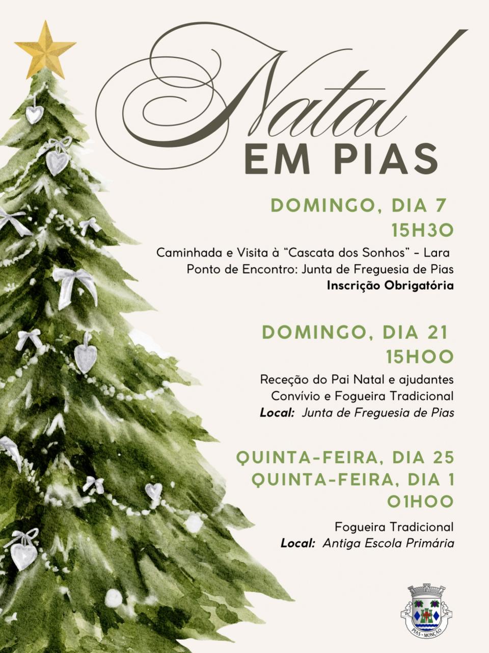 Natal em Pias - Fogueira Tradicional