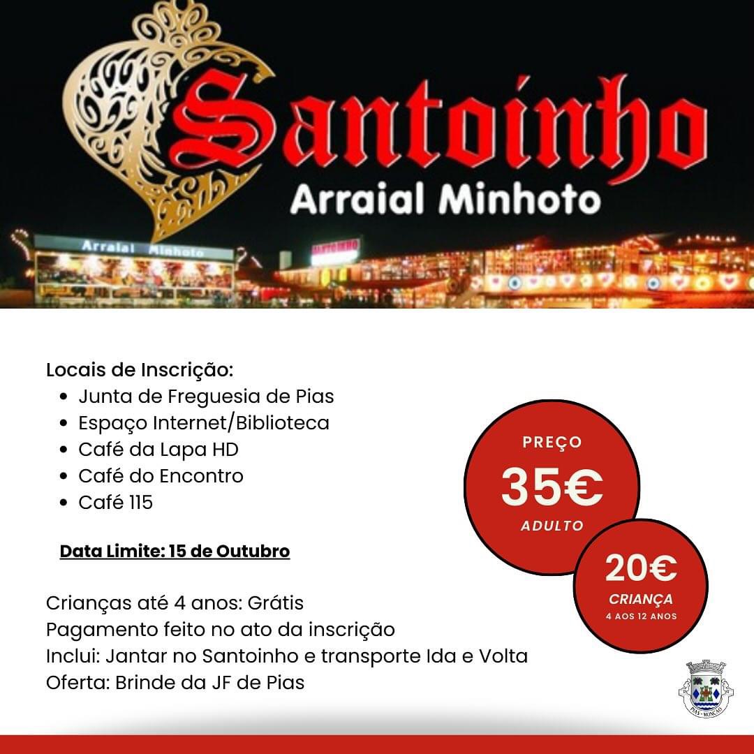 Pias vai ao Santoinho 
